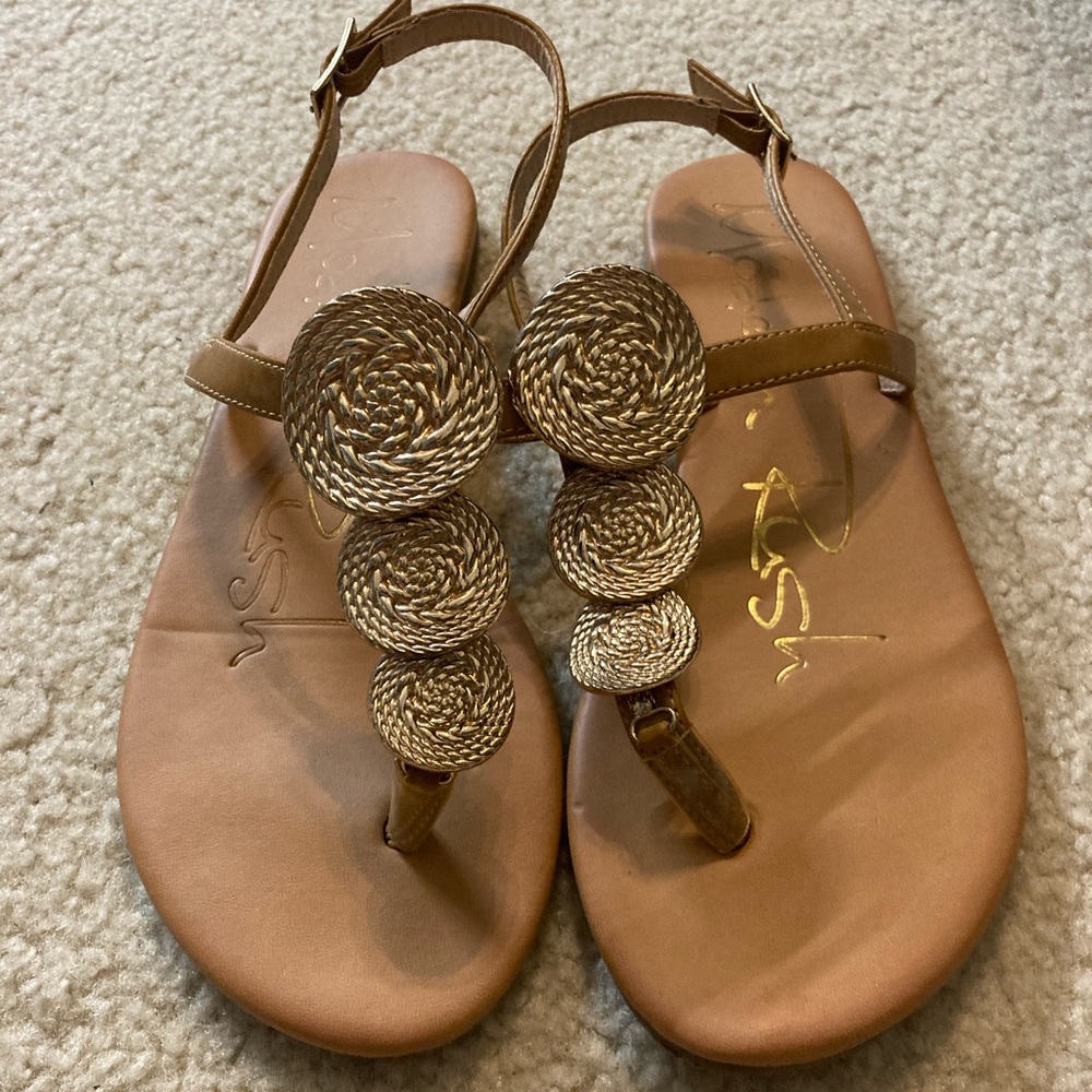 Modern Rush Sandals Size 8